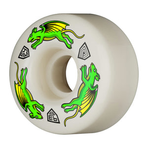 Powell Peralta - Dragon Formula Nano Rats Wheels 54mm x 34mm 93A - Off White