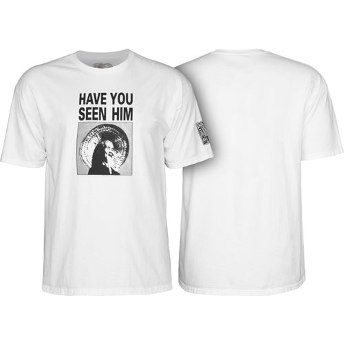 Powell Peralta - Animal Chin Have You Seen Him? Tee - White