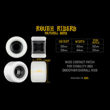 Load image into Gallery viewer, Bones Wheels - All Terrain Formula Rough Riders White Wheels - 56mm 80A