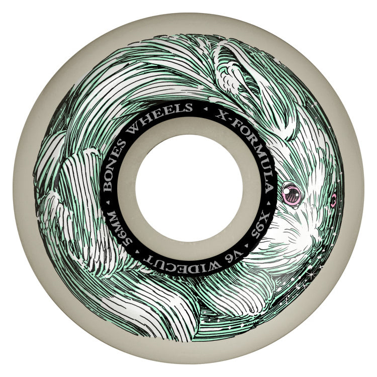 Bones Wheels - X-Formula Money Bunny Wheels - 56mm 95A V6 Widecut