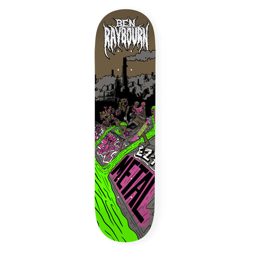 Metal - Ben Raybourn 'Toxic Bank' Deck - 8.75