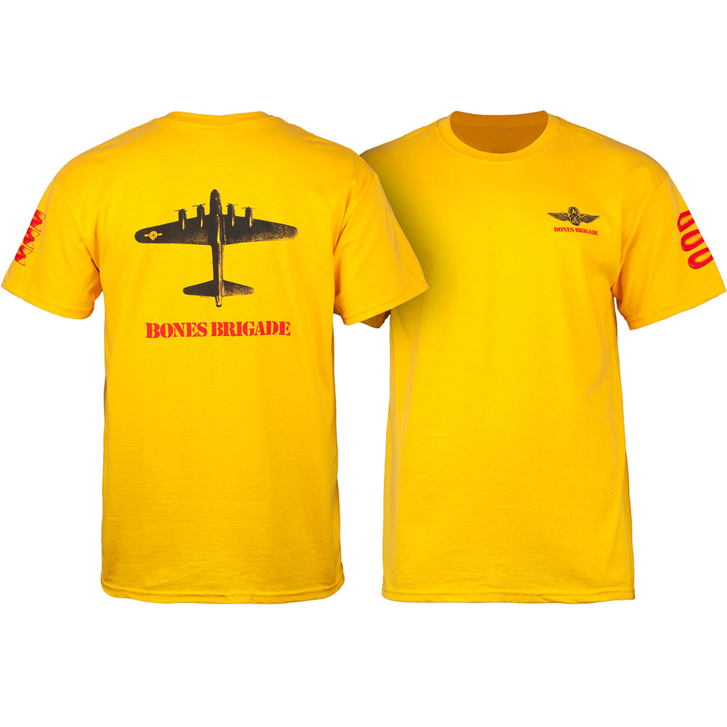 Powell Peralta - BONES BRIGADE OG Bomber Tee - Gold