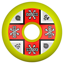 Load image into Gallery viewer, Powell-Peralta - Cross Bones Yellow Wheels  - 64mm 97A
