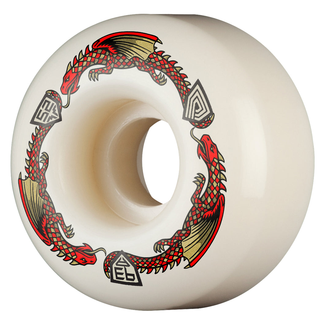 Powell Peralta - Dragon Formula Wheels 52mm x 31mm 93A V1 - Off White/Red