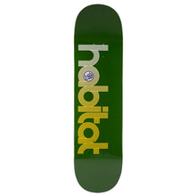 Load image into Gallery viewer, Habitat Skateboards - Horizon Lines Green Deck - 8.5"