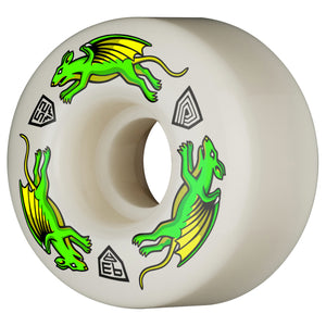 Powell Peralta - Dragon Formula Nano Rats Wheels 52mm x 34mm 93A - Off White