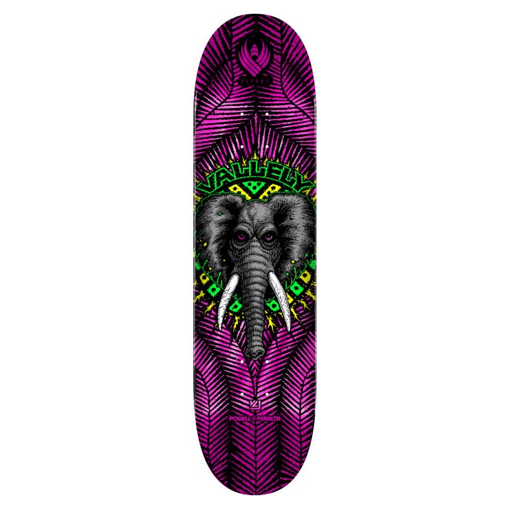 Powell Peralta - Vallely Elephant FLIGHT Pink Foil Deck - 8.63