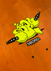 5Boro - SP-ONE Bubble Orange/Yellow Deck - 8.25"