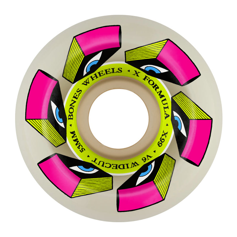 Bones Wheels - X-Formula Look Book Wheels - 53mm V6 Widecut 99A