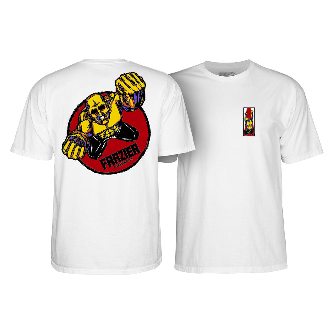 Powell Peralta - Mike Frazier Yellow Man Tee - White