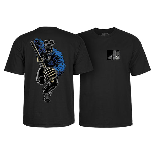 Powell Peralta - Chris Senn Cop Tee - Black