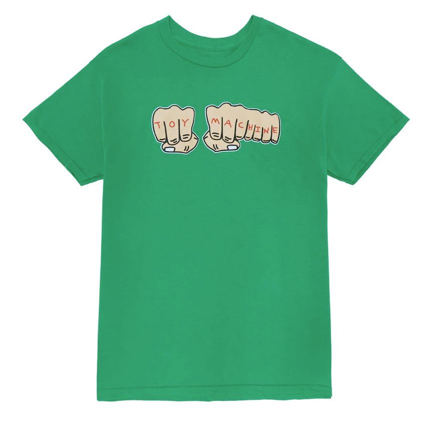 Toy Machine - Fist Tee - Kelly Green