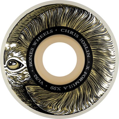 Bones Wheels - X-Formula Joslin Rampage Wheels - 52mm V1 Standard 99A