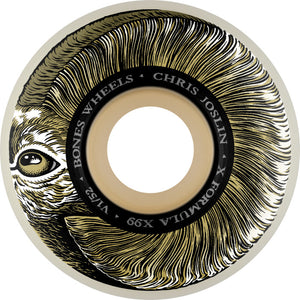 Bones Wheels - X-Formula Joslin Rampage Wheels - 52mm V1 Standard 99A