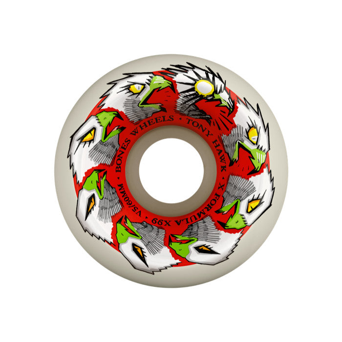 Bones Wheels - X-Formula Hawk Animation Wheels - 60mm 99A V5 Sidecut