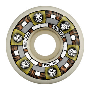 Bones Wheels - X Formula Timeless Machine Wheels - 54mm V5 99A Sidecut