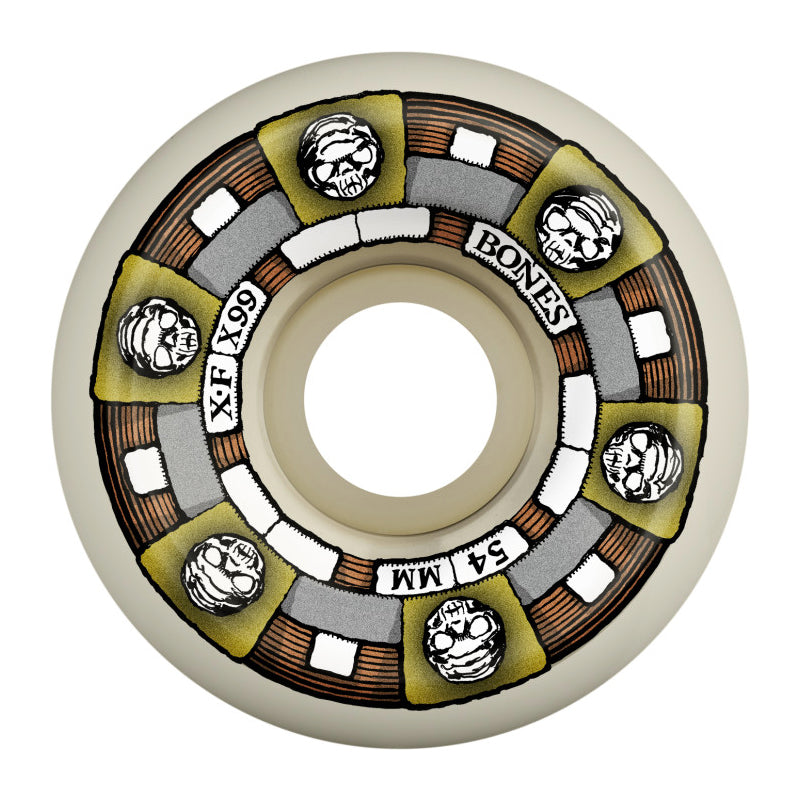 Bones Wheels - X Formula Timeless Machine Wheels - 54mm V5 99A Sidecut