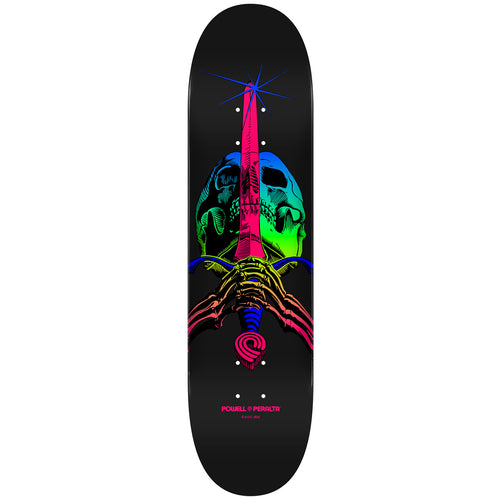 Powell Peralta - Skull & Sword Green Fade Deck - 8.25