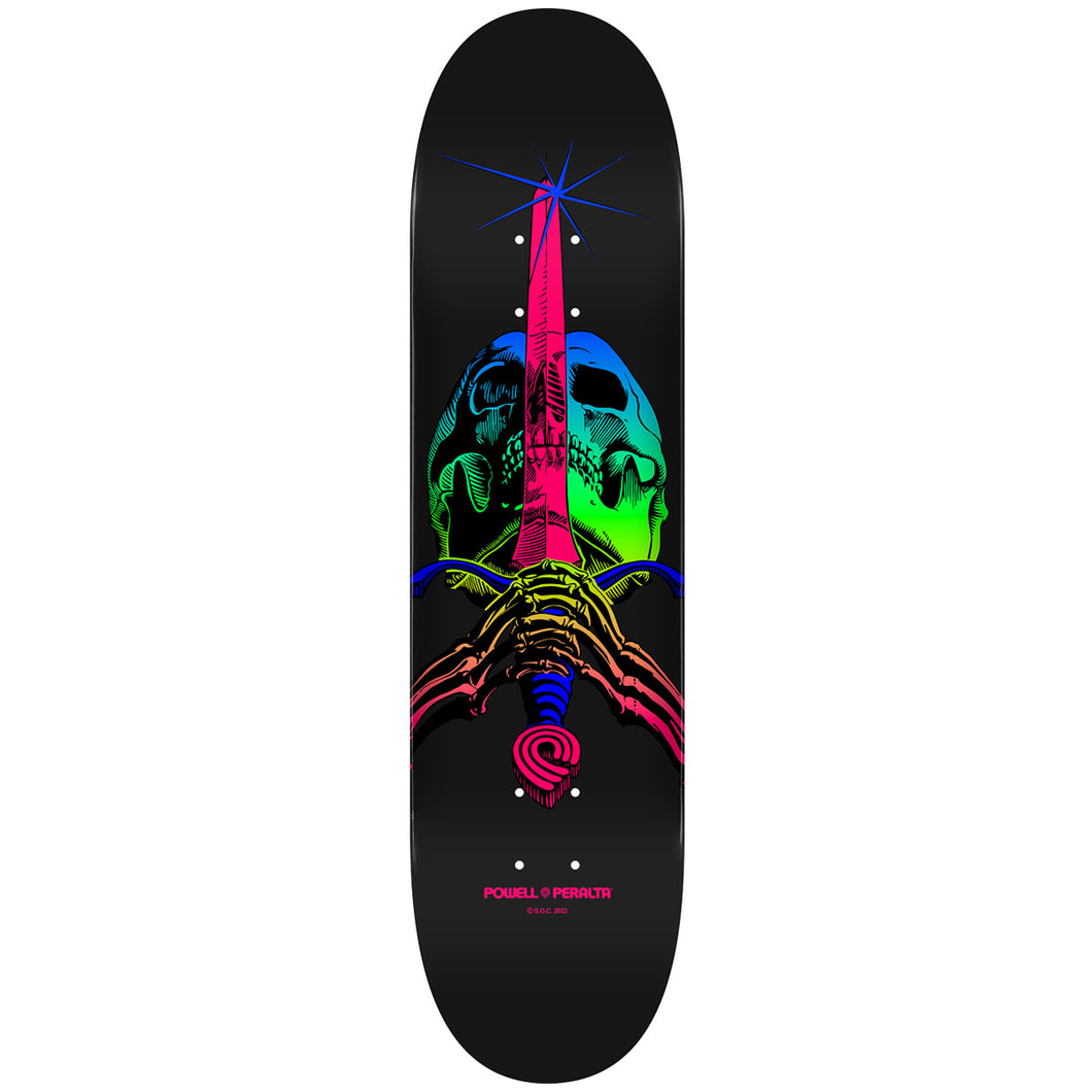 Powell Peralta - Skull & Sword Green Fade Deck - 8.25