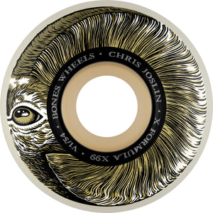 Bones Wheels - X-Formula Joslin Rampage Wheels - 54mm V1 Standard 99A