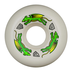 Powell Peralta - Dragon Formula Nano Rats Wheels 52mm x 30mm 93A - Off White