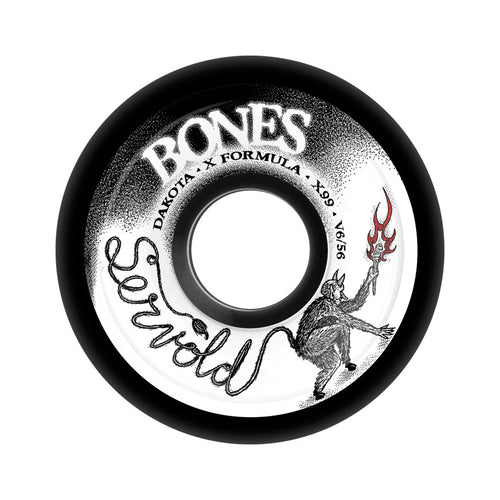 Bones Wheels - X-Formula Servold Eternal Search Wheels Black - 56mm 99A V6 Widecut