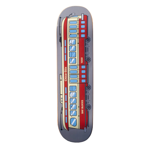 Chico Stix - Bay Block SF Trolley Deck - 8.25