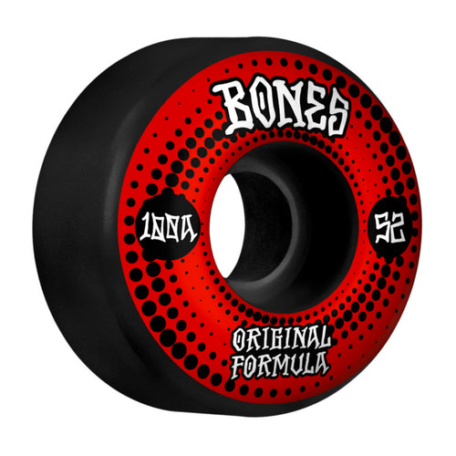 Bones Wheels - OG Formula Originals Wheels Black - 52mm 100A V4 Wide