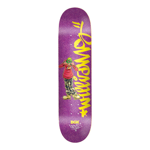 DGK - Cheesin' Williams Deck Purple Glitter - 8.38