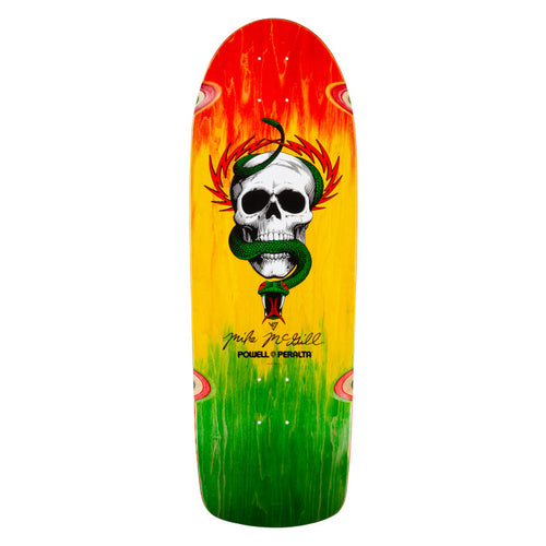 Powell Peralta - Mike McGill O.G.Skull & Snake Rasta Fade Board - 10
