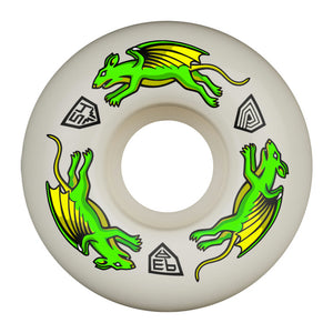 Powell Peralta - Dragon Formula Nano Rats Wheels 54mm x 34mm 93A - Off White