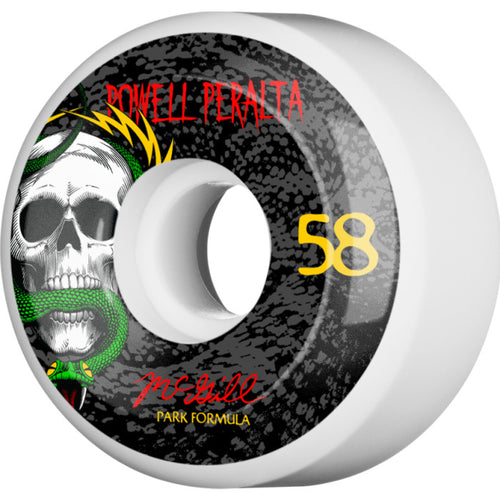 Powell Peralta - McGill Skull and Snake Wheels 58mm 104A - White