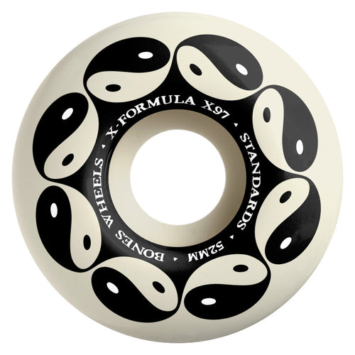 Bones Wheels - X-Formula Yin Yang Wheels - 52mm V1 Standard 97A