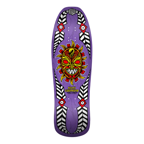 Powell Peralta - Nicky Guerrero Mask Deck Purple - 10