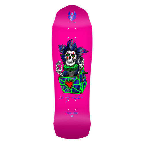 Powell Peralta - Chris Hiett Skull FLIGHT Deck Pink - 9.5