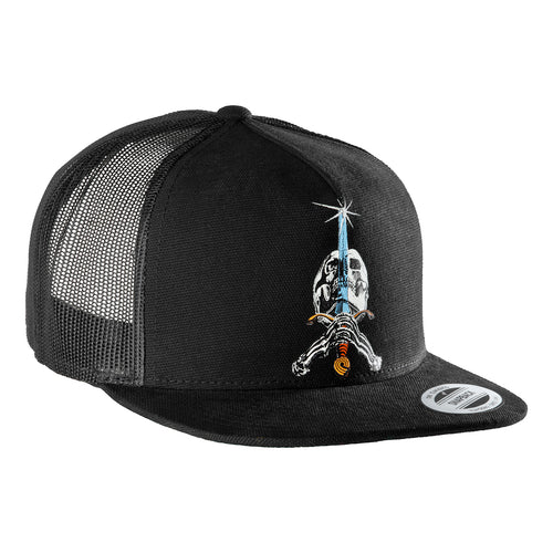 Powell Peralta - Skull & Sword Trucker Cap - Black