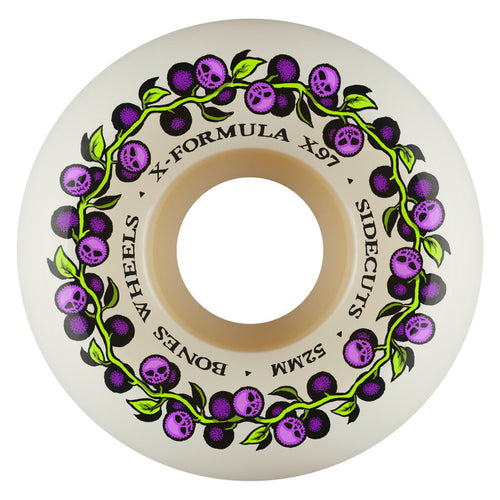 Bones Wheels - X-Formula SKULL BERRIES Wheels - 52mm V5 97A