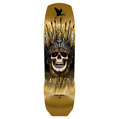 Powell Peralta - Andy Anderson Heron Gold Foil Deck - 9.13