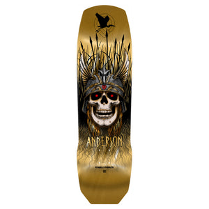 Powell Peralta - Andy Anderson Heron Gold Foil Deck - 9.13"