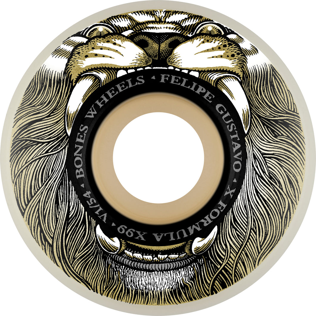 Bones Wheels - X-Formula Gustavo Mane Event Wheels - 54mm V1 Standard 99A