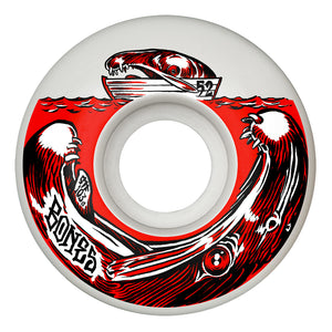 Bones Wheels - STF SALMON DINNER Wheels White - 52mm 103A V3 Slims