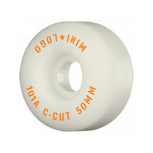 Mini Logo - C-Cut "2" Wheels 50mm X 101a - White