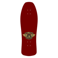 Load image into Gallery viewer, Powell Peralta - Ray Underhill Chain &amp; Cross Burgundy Gold Foil Deck - 9.9&quot;