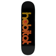 Load image into Gallery viewer, Habitat Skateboards - Horizon Lines Black Deck - 8"