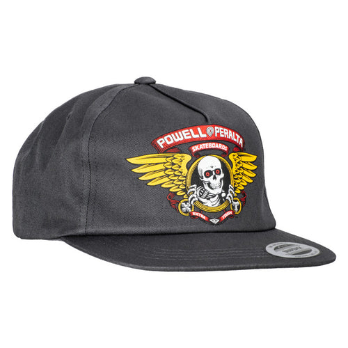 Powell Peralta - Winged Ripper Snapback - Charcoal