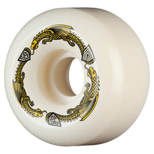 Load image into Gallery viewer, Powell Peralta - Dragon Formula Wheels 58mm x 33mm 95A RB2 - Off White/Yellow