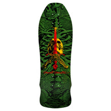 Load image into Gallery viewer, Powell Peralta - Skull &amp; Sword Geegah Deck Green Stain - 9.75"