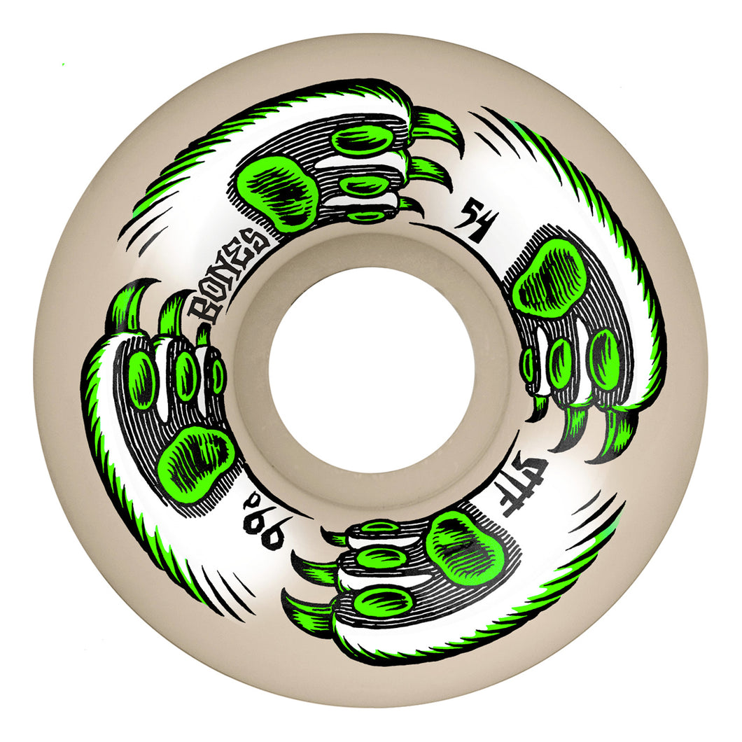 Bones Wheels - STF KITTY TWISTER Wheels White - 54mm 99A V5 Sidecut