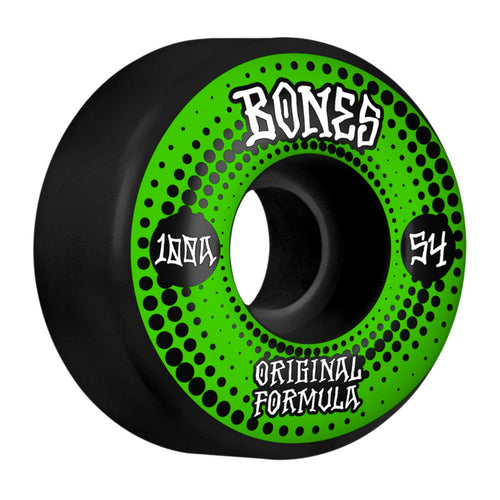 Bones Wheels - OG Formula Originals Wheels Black - 54mm 100A V4 Wide