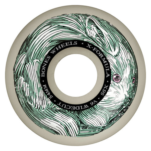 Bones Wheels - X-Formula Money Bunny Wheels - 54mm 95A V6 Widecut